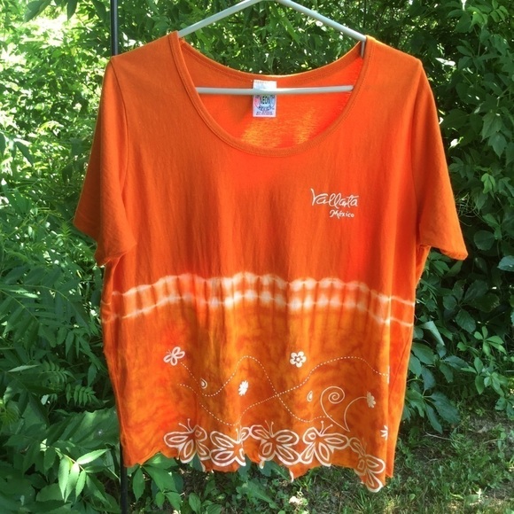Orange Mexico t shirt - Picture 1 of 7